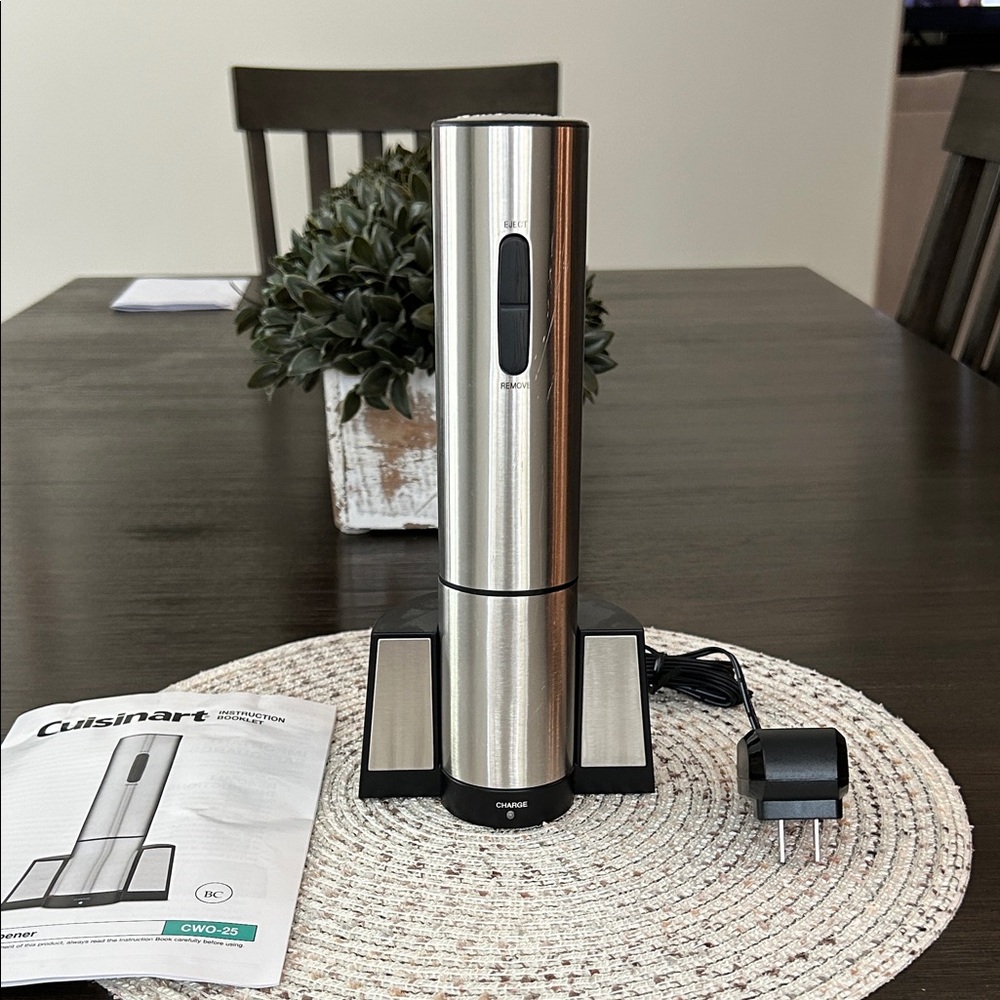 Cuisinart Stainless Steel electric wine opener
